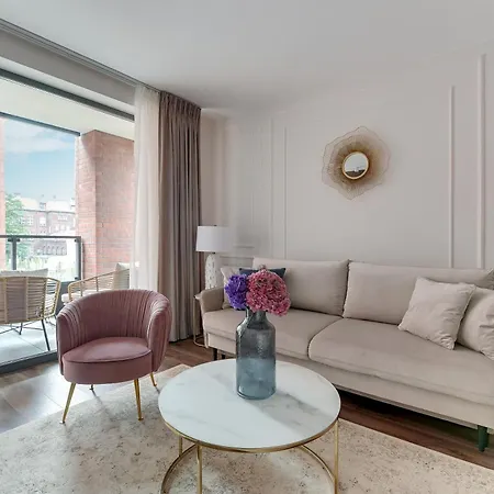 公寓 Magic Old Town With Parking By Lion 格但斯克